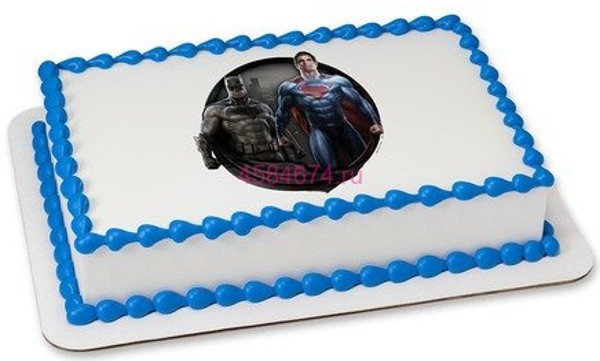 Торт супермен