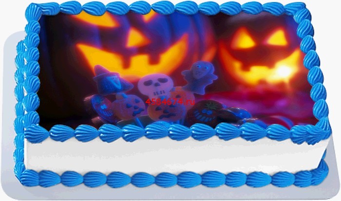 Миньон хэллоуин торт