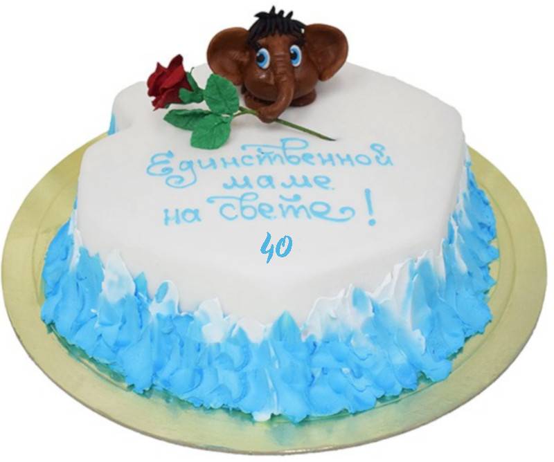 Торт женщине на юбилей или день рождения 60 лет заказать или купить в Москве с доставкой на дом