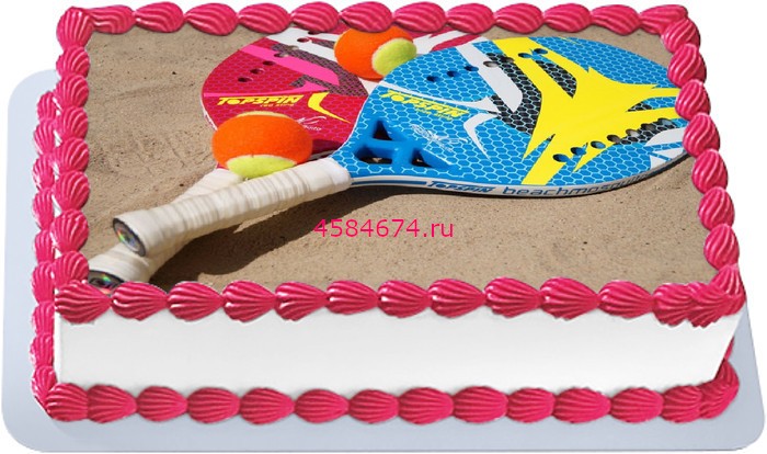 Торт Теннисисту на день рождения