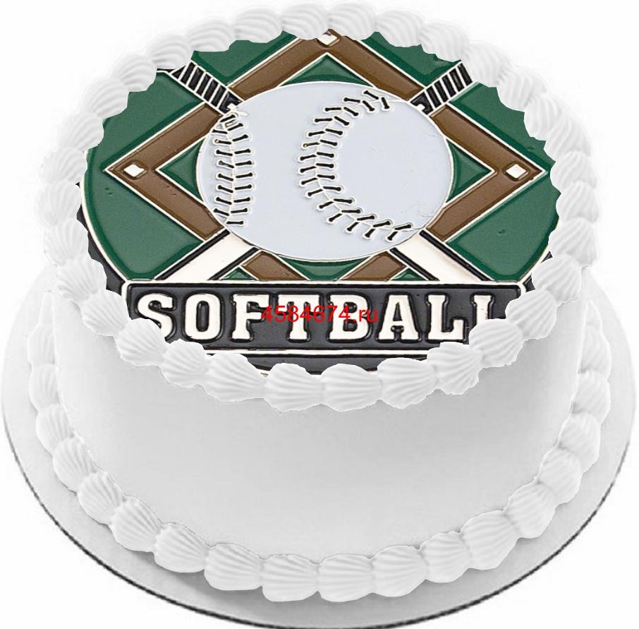 Softball Cake Table