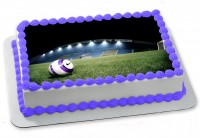 Торт футбольное поле с мячом фото в Санкт-Петербурге