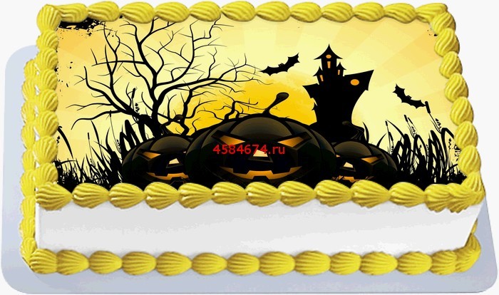 Торт для хэллоуина
