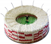 Кремовый торт футболисту в Санкт-Петербурге