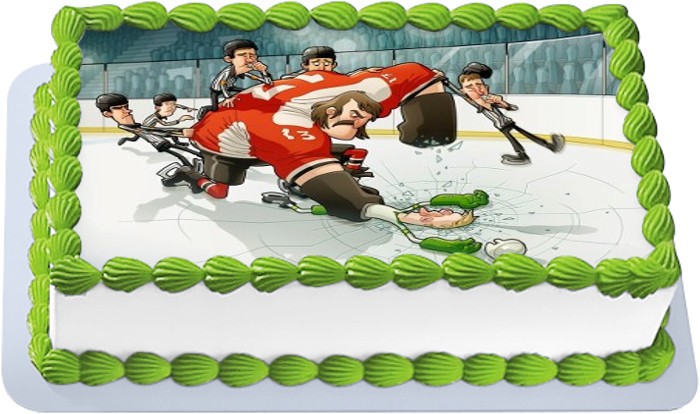 Торт для хоккейста
