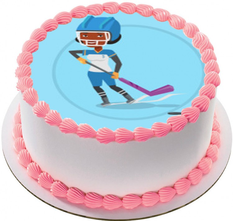 Торт хоккей для девочки