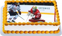 Торт на тему хоккей польша в Санкт-Петербурге