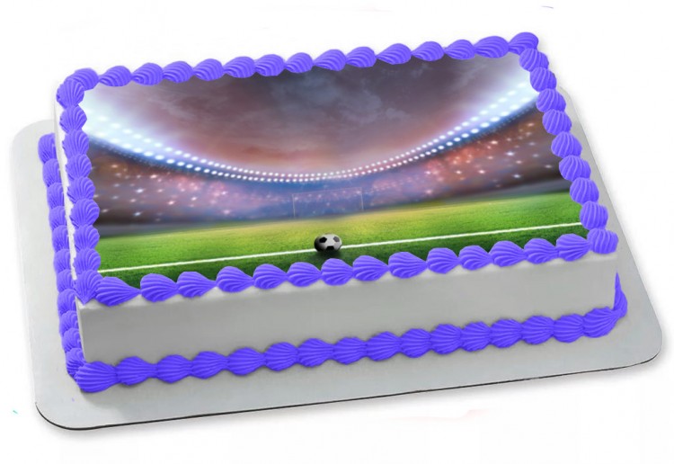 Футбольный торт без мастики фото