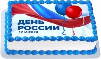 Торт на день России 2018 в Санкт-Петербурге