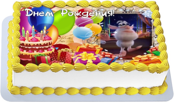 Детский торт буба на день рождения