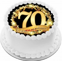 Торт на день рождения на 70 лет {$region.field[40]}