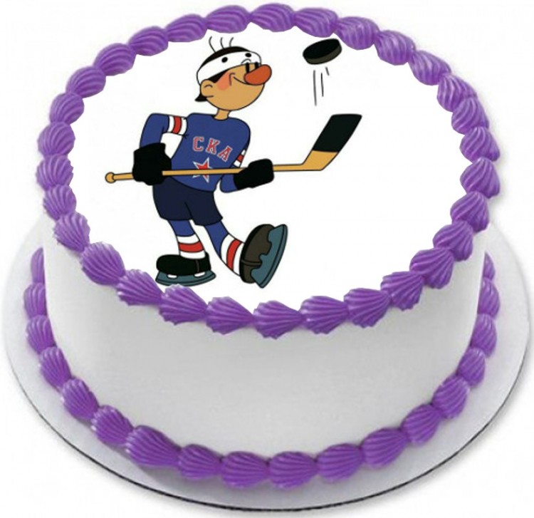 Торт про хоккей