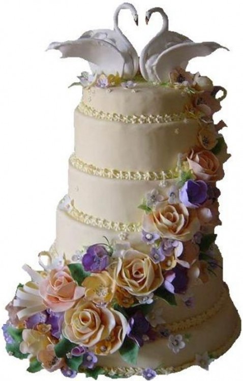 Многоярусный Свадебный торт