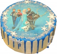 Торт на день рождения Холодное Сердце в Санкт-Петербурге