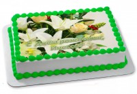 Торт на день рождения Инессы вариант 4 в Санкт-Петербурге
