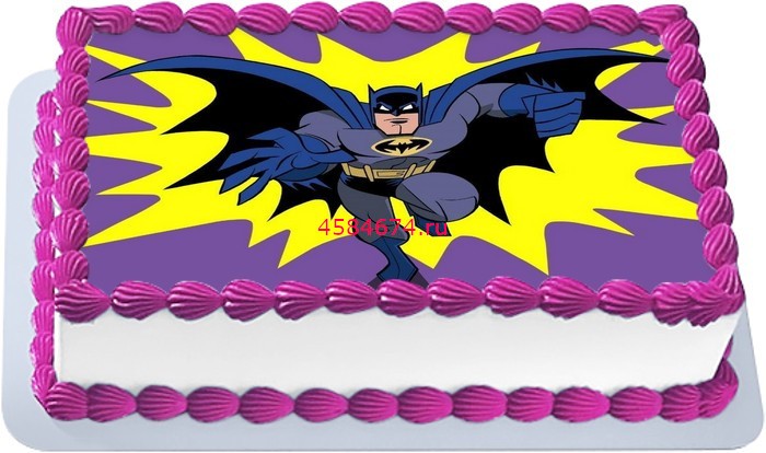 Торт с Бэтменом и робином
