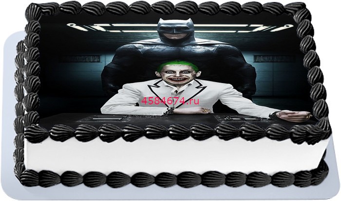 Фото торт человек паук и Бэтмен
