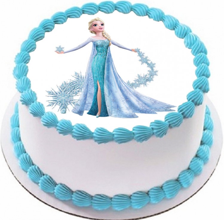 Торт на день рождения Эльза